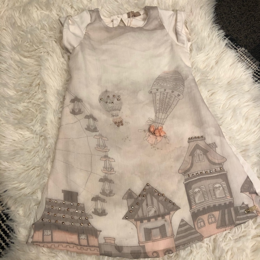 Little girls unique dress 2T